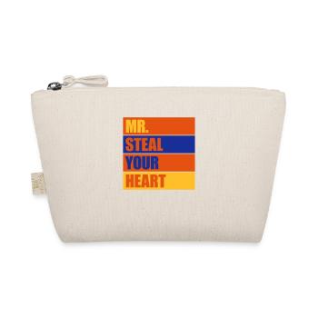 Mr steal your heart - Organic Pouch - nature - Front