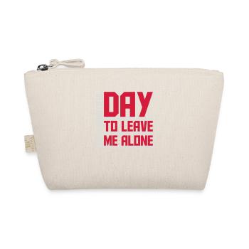 leave me alone day - Bio-Täschchen - Natur - Vorne