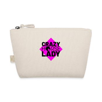 crazy horse lady - Bio-Täschchen - Natur - Vorne