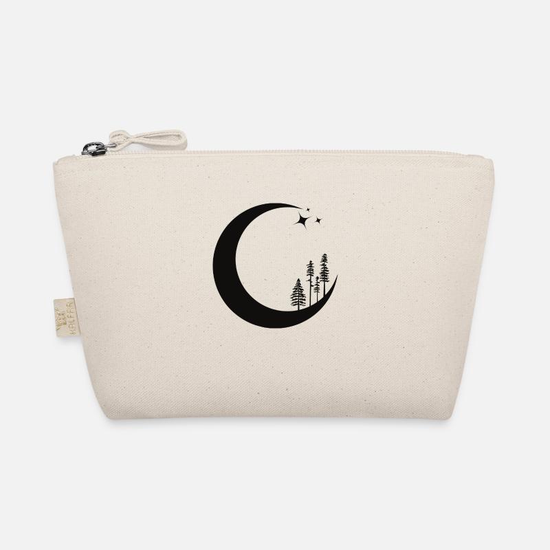 Celestial Moon pines tree Organic Pouch