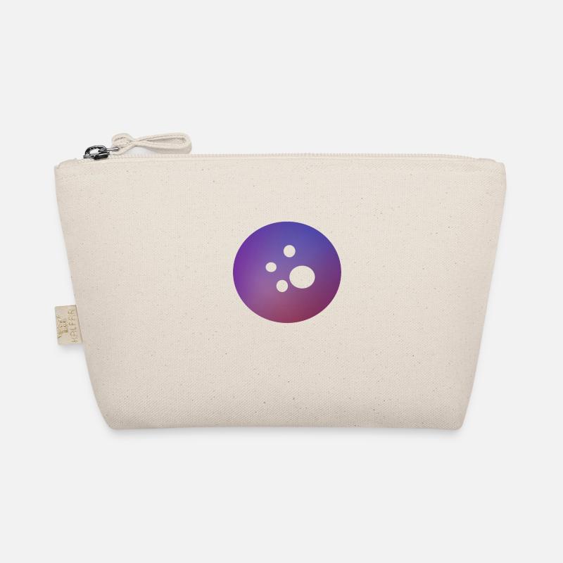 Galaxy button - Bio-Täschchen - Natur