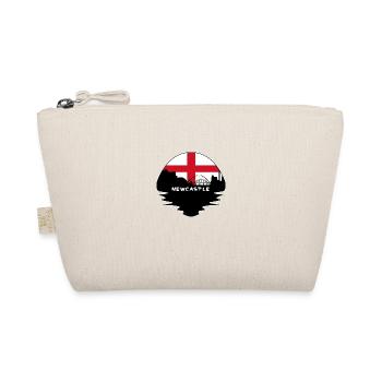 Newcastle Angleterre Drapeau Skyline Voyage Silhouette - Trousse biologique - nature - Devant