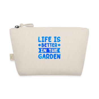 Life Is Better In The Garden Gardening Gardener Pl - Bio-Täschchen - Natur - Vorne