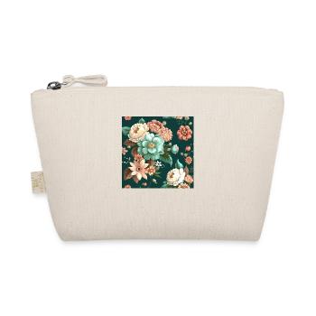 Floral Design 25 - Bio-Täschchen - Natur - Vorne