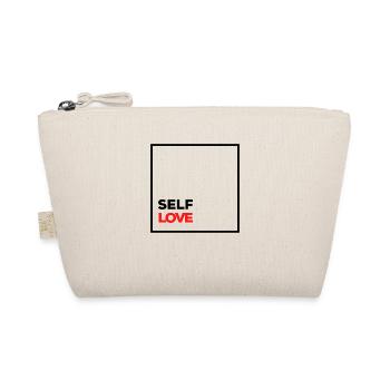 Minimalist Self Love - Organic Pouch - nature - Front