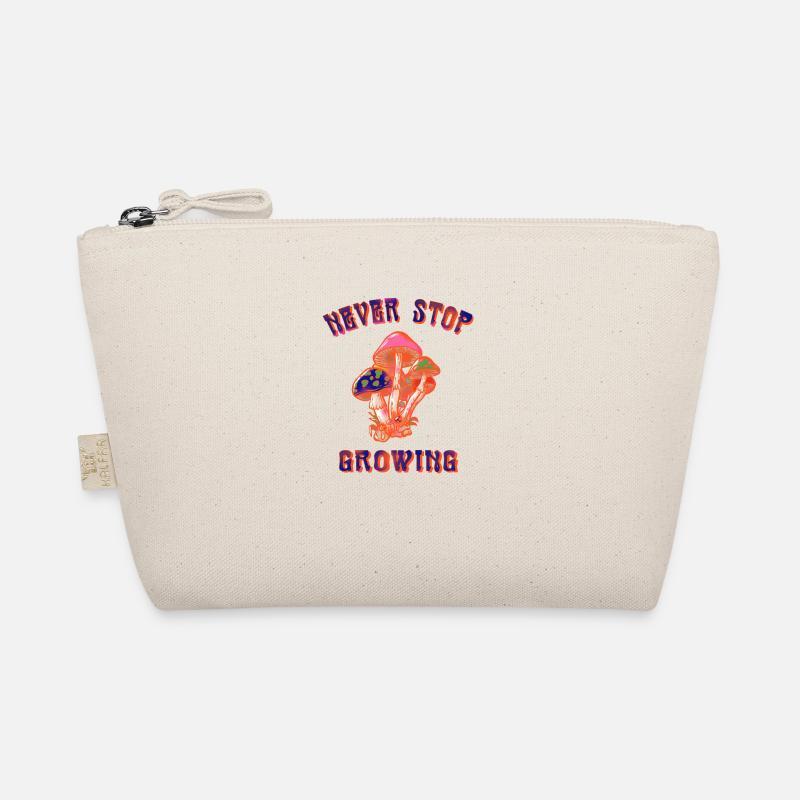 never stop white - Organic Pouch - nature