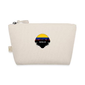 Medellin Colombie Flag Skyline Silhouette Voyage - Trousse biologique - nature - Devant