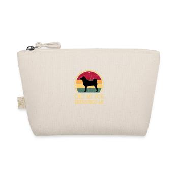 Akita Dog Silhouette Vintage Sunset pour les amoureux des chiens - Trousse biologique - nature - Devant