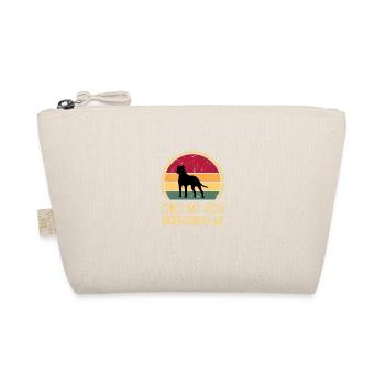 Amoureux des chiens brésiliens Silhouette Vintage Coucher de soleil - Trousse biologique - nature - Devant