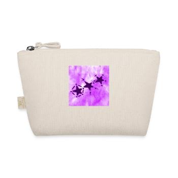 3 STARS SMILING LILAC - Organic Pouch - nature - Front