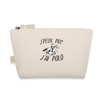 j'peux pas j'ai polo - Trousse biologique - nature - Devant