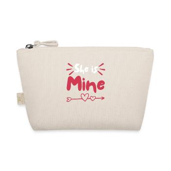 She Is Mine - Organic Pouch - nature - Front