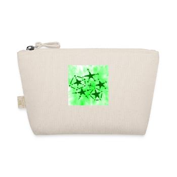 5 STARS SMILING GREEN - Organic Pouch - nature - Front