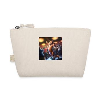 Cat dancing at a night club - Organic Pouch - nature - Front