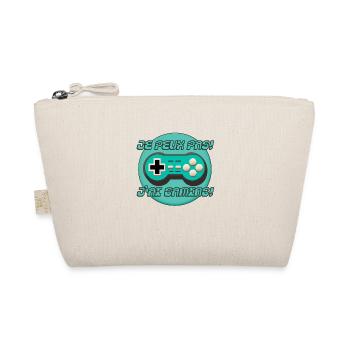 Je peux pas jai gamer retro - Trousse biologique - nature - Devant