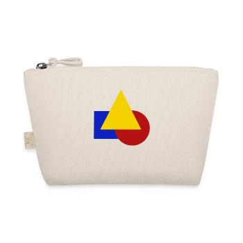 Geometric - Organic Pouch - nature - Front