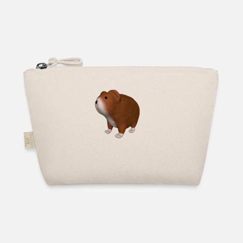 Meerschweinchen "Bruno" - Bio-Täschchen - Natur