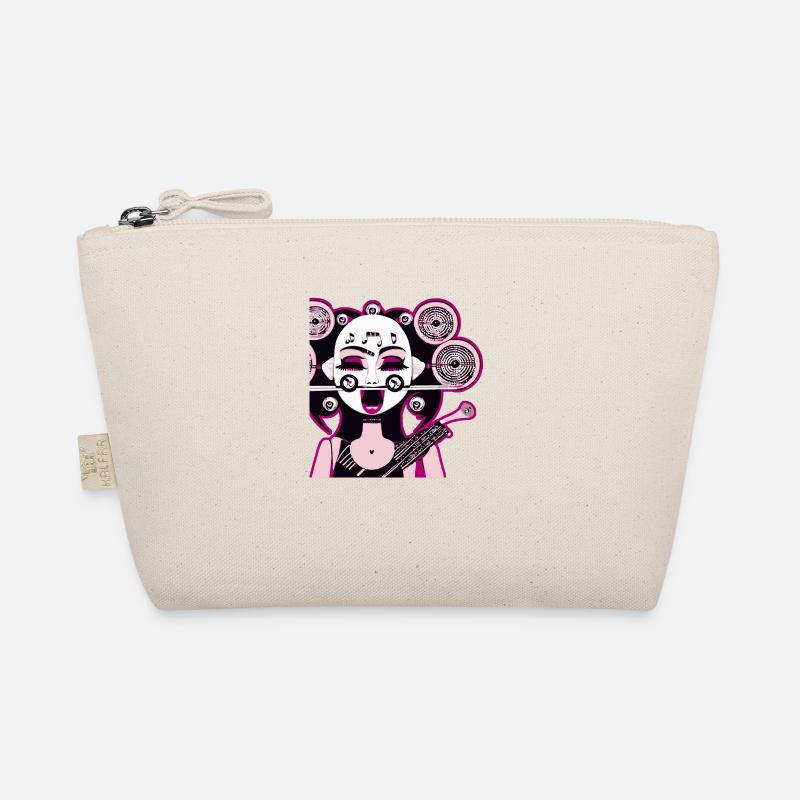 Musik-Mädchen Bio-Täschchen