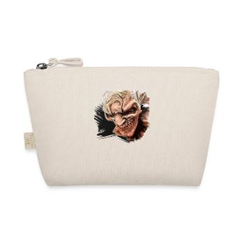 Krampus Percht Teufel 2313 - Bio-Täschchen - Natur - Vorne