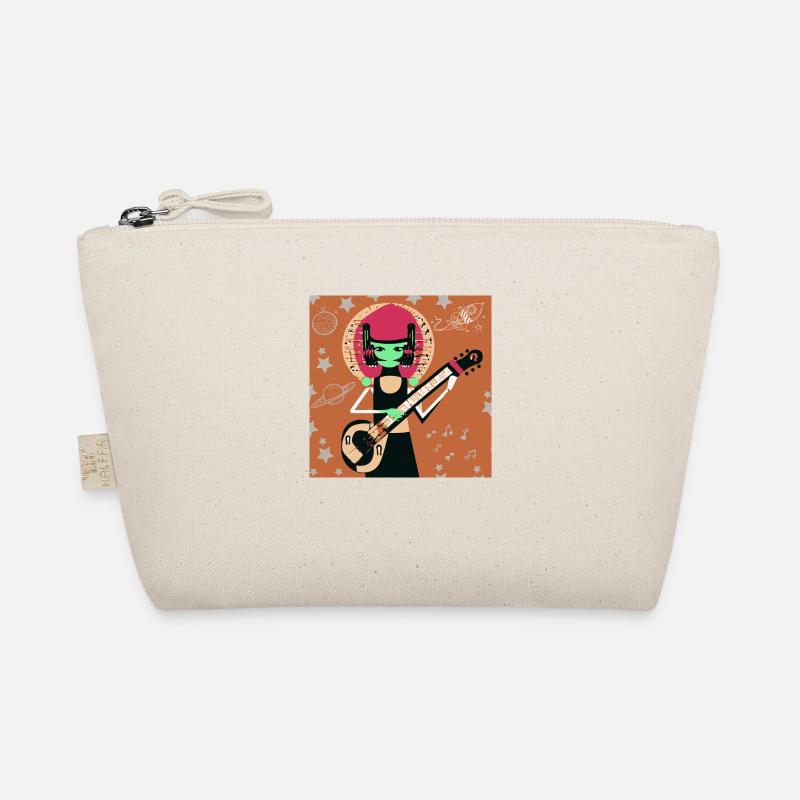 Musik Mädchen Bio-Täschchen