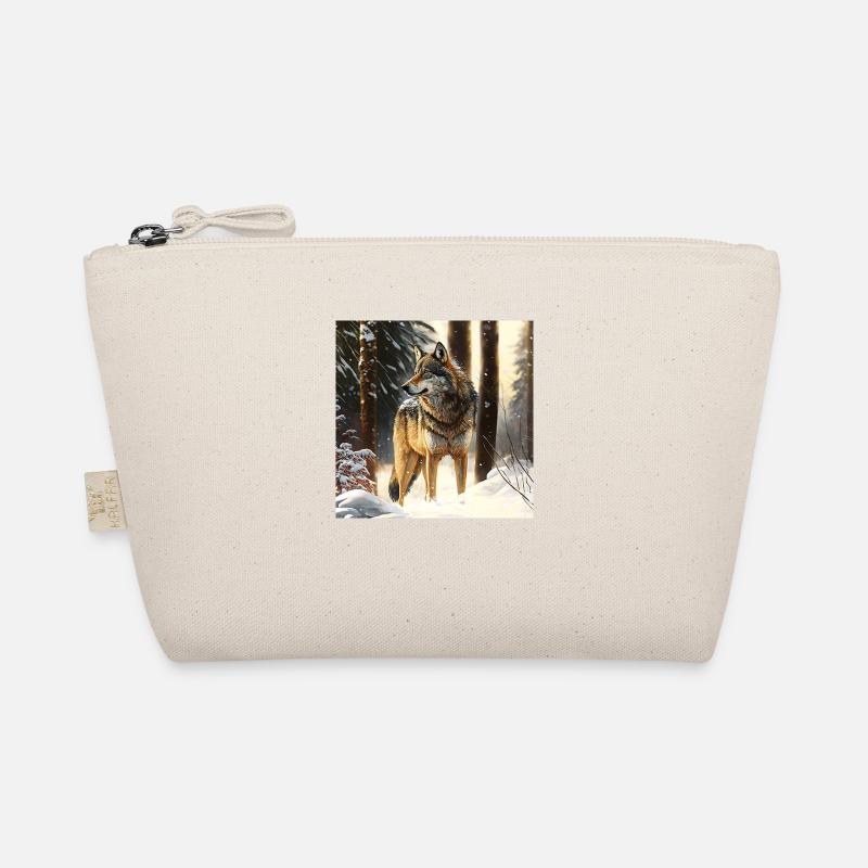 Loup dans la forêt enneigée Trousse biologique