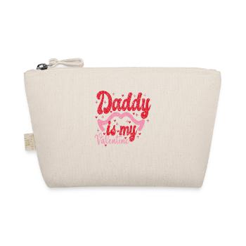 Papa est mon Valentin - Trousse biologique - nature - Devant