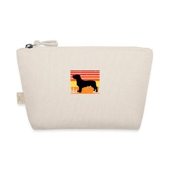 Basset Fauve De Bretagne Dog Silhouette Retro Sun - Trousse biologique - nature - Devant
