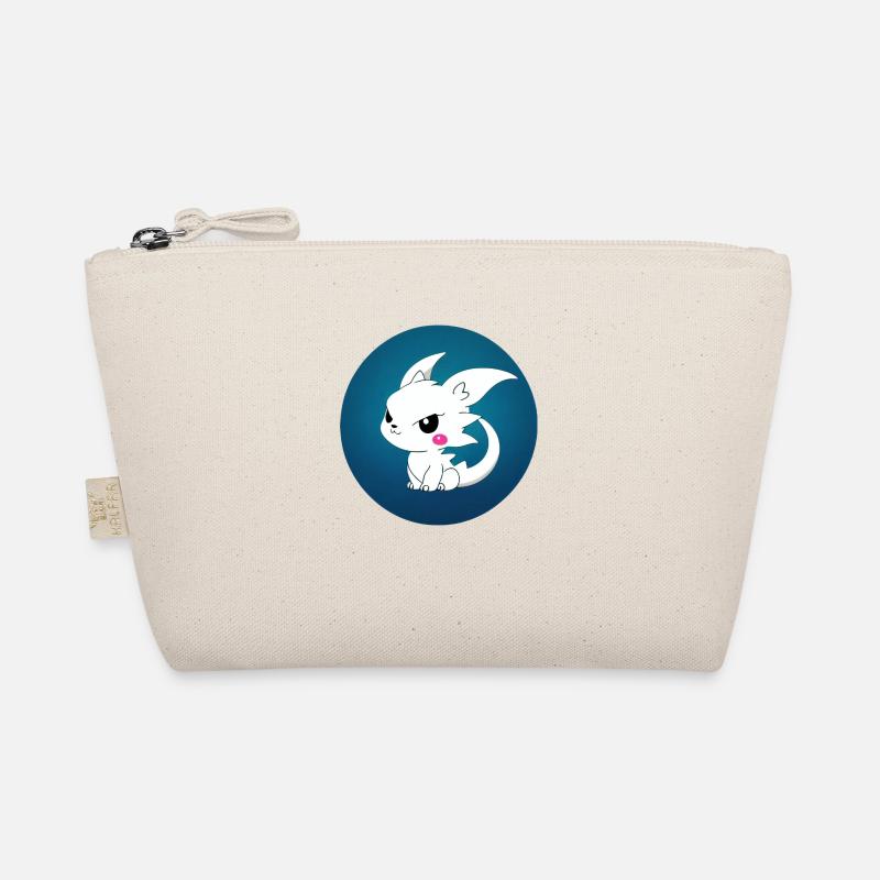 Cartoon Dragon Fire Fantasy Comic Dragon 5 Organic Pouch