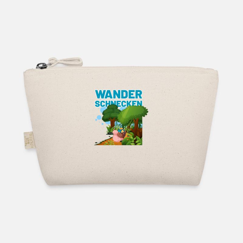 die Wanderschnecken blau - Bio-Täschchen - Natur
