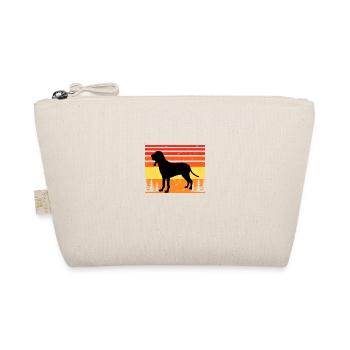 Braco Italiano Dog Lover Silhouette Vintage Sunset - Trousse biologique - nature - Devant
