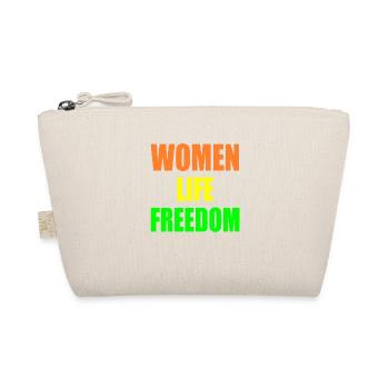 Women life freedom - Bio-Täschchen - Natur - Vorne