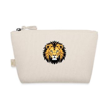 Royal Cartoon Lion Lions Comic 12 - Organic Pouch - nature - Front