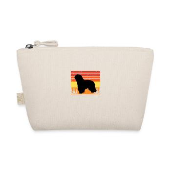 Cao Da Serra De Aires Dog Silhouette Retro Sunset - Trousse biologique - nature - Devant