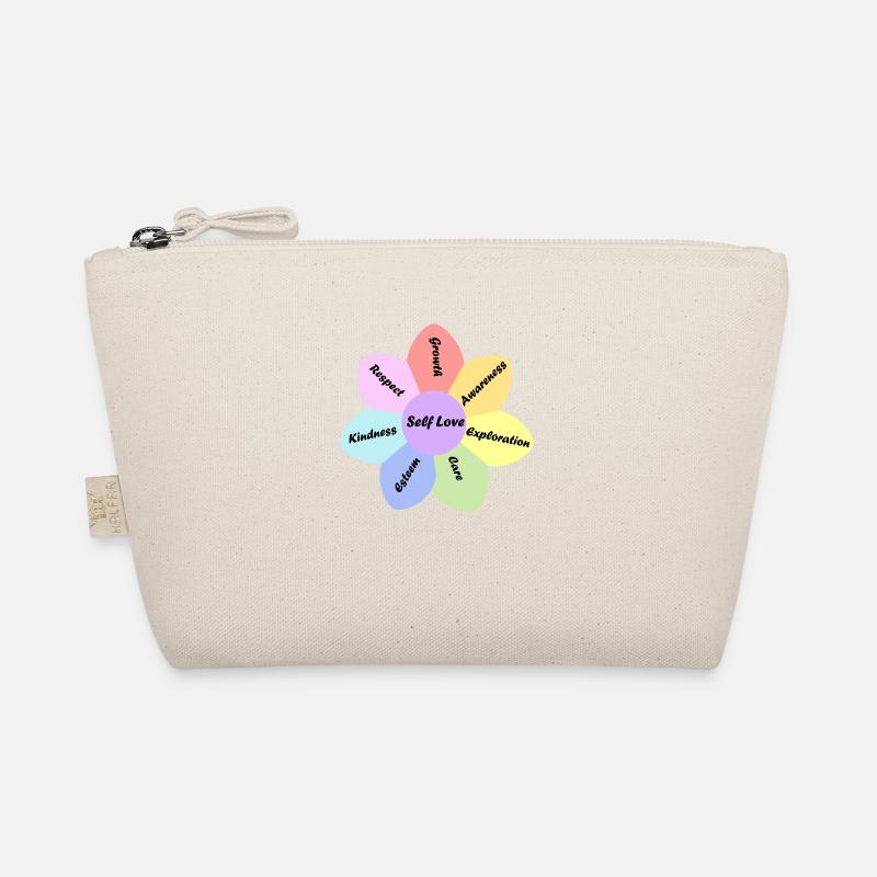 Rainbow pastel color self love basics Organic Pouch