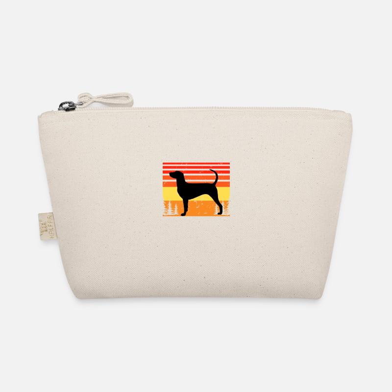 Dunker Dog Lover Silhouette Vintage Sunset Trousse biologique