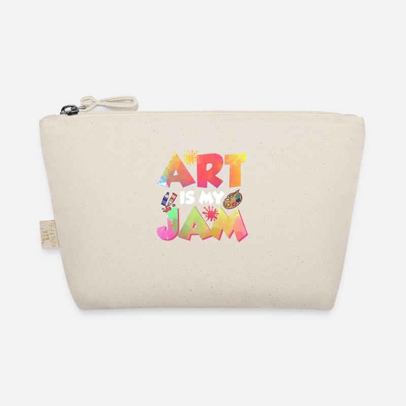 Art Is My Jam Art Teacher Education Bio-Täschchen