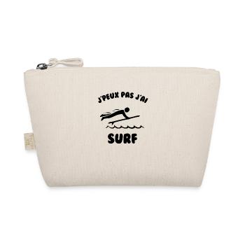J’peux pas j’ai surf - Trousse biologique - nature - Devant