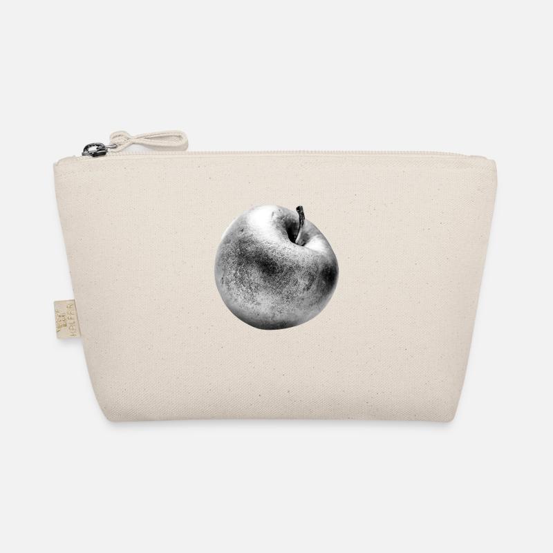 Silberner Apfel Bio-Täschchen