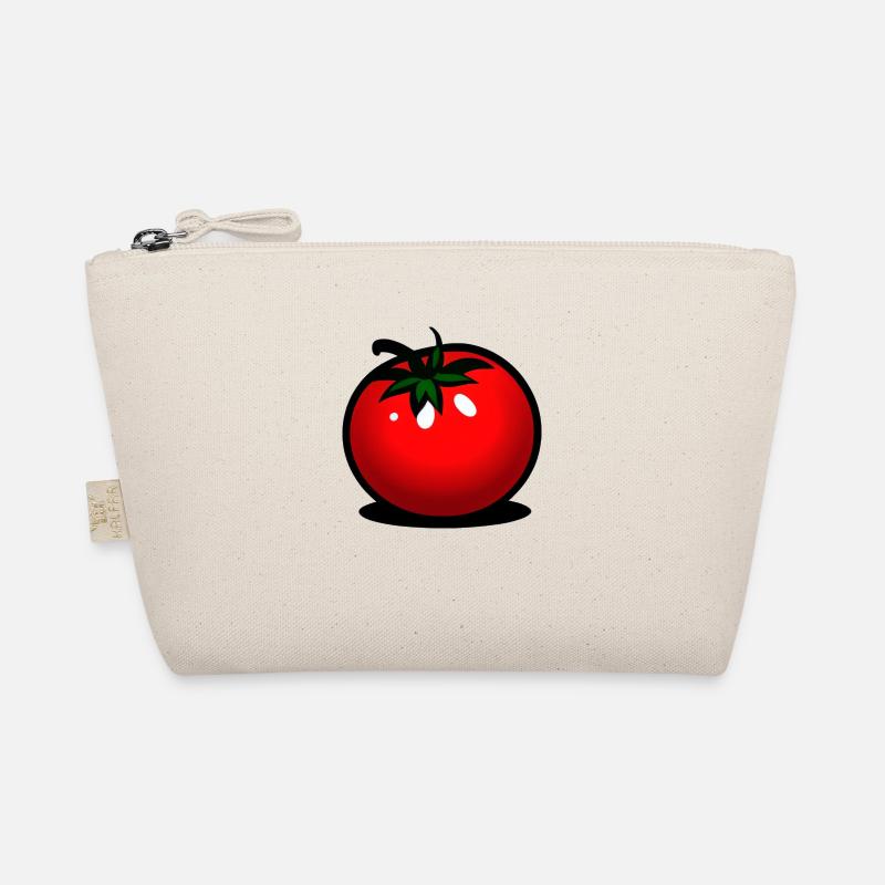 Tomaten Comic Tomate süß Cartoon 8 - Bio-Täschchen - Natur
