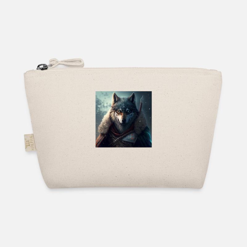 Wolf fighters in silence Organic Pouch