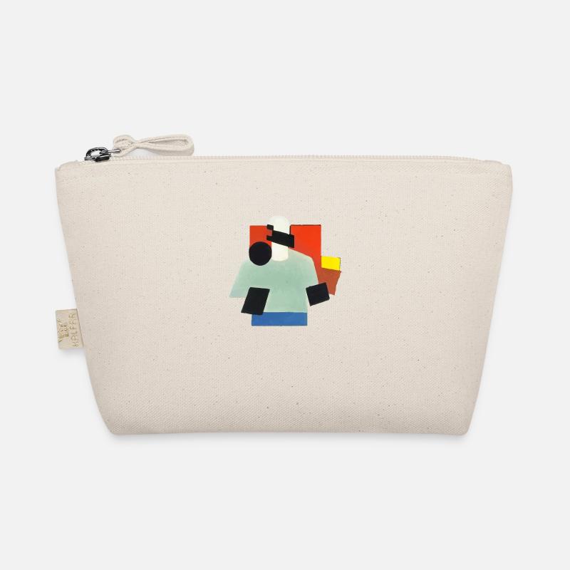 Virtual Reality - Suprematism Style - AI Art Organic Pouch