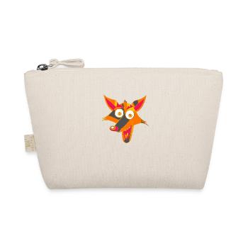 Foxo der lustige Fuchs - Bio-Täschchen - Natur - Vorne