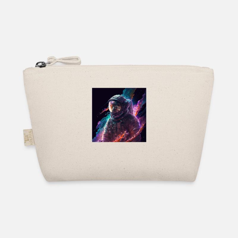 Astronaut in the Space Nebula Organic Pouch