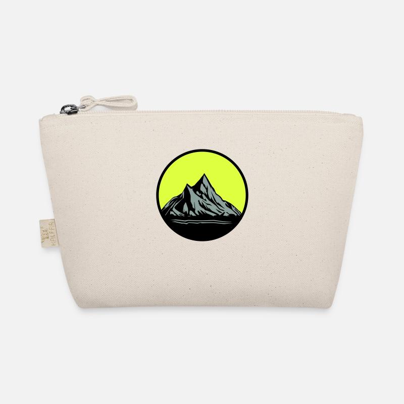 Mountains - Bio-Täschchen - Natur