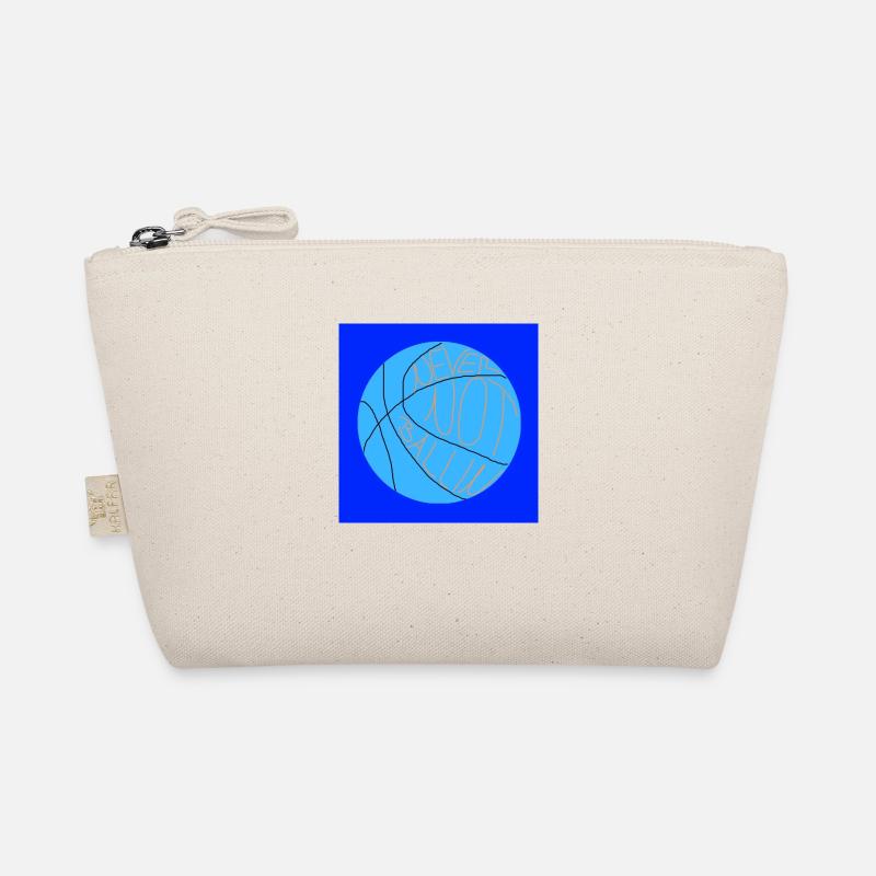 Never not play basketball (blue) Organic Pouch