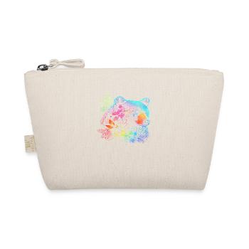 Bear Wild Spirit - Organic Pouch - nature - Front