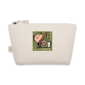 Un canard mignon prend des selfies - Trousse biologique - nature - Devant