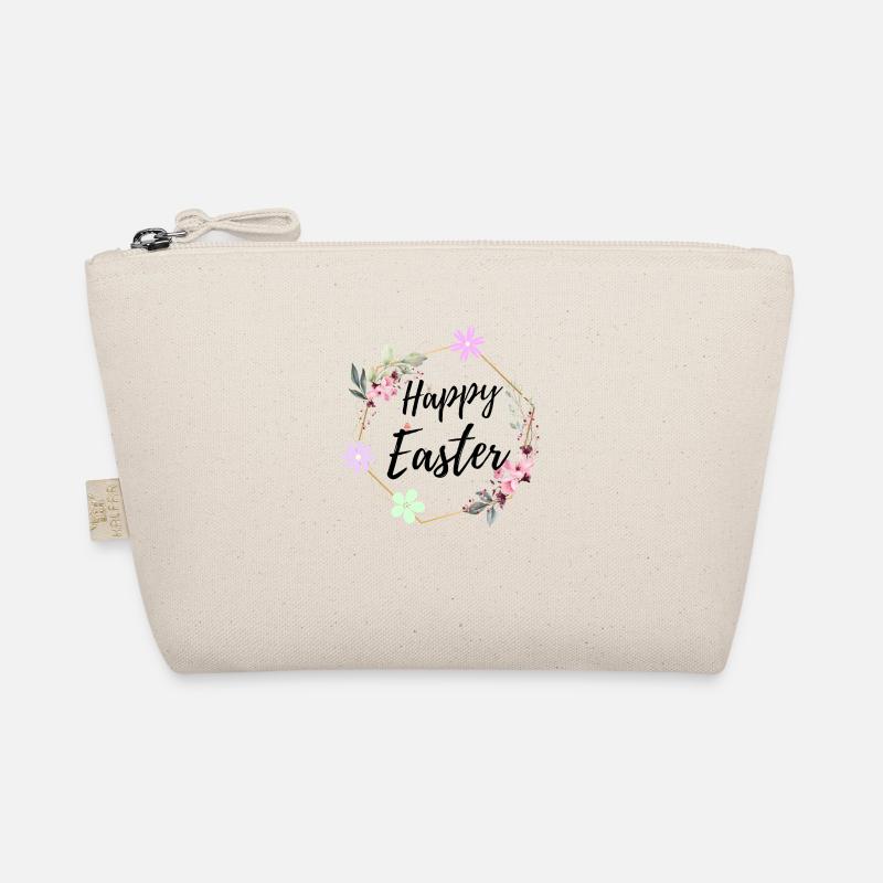 Frohe Ostern - Bio-Täschchen - Natur