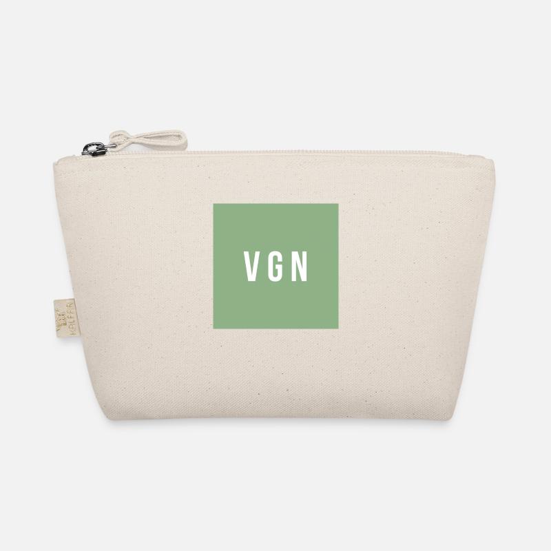 VGN - Vegan - Bio-Täschchen - Natur