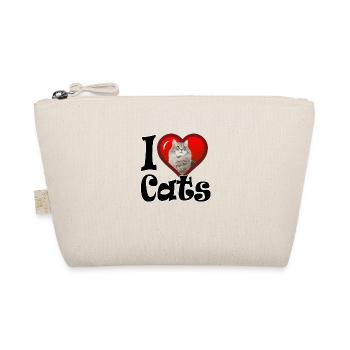 J’adore les chats - Trousse biologique - nature - Devant
